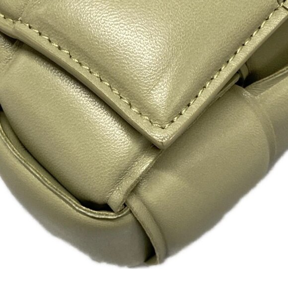 Auth BOTTEGA VENETA Padded Cassette - Khaki Lambskin B********* Shoulder Bag - Picture 3 of 16